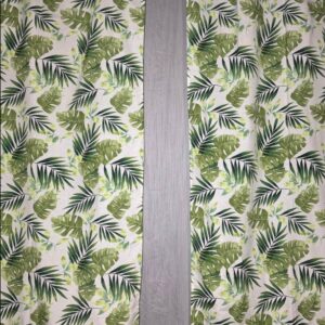 Штори зелене листя