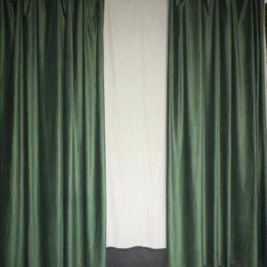 Штори зелені темні