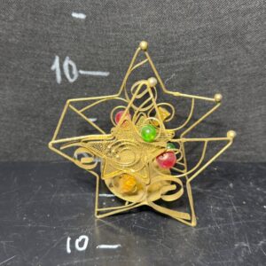 Підсвічник золота зірка