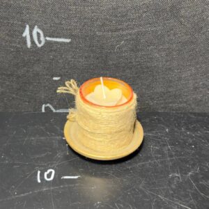 Підсвічник жовтий