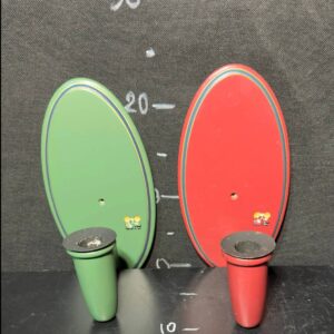 Підсвічник зелений настінний пара