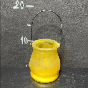 Декоративна баночка жовта