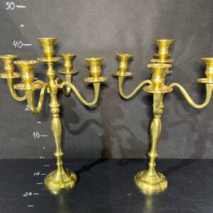 Канделябр золото класика середній