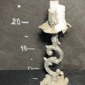 Підсвічник сірий ретро