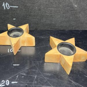 Підсвічник дерво зірка