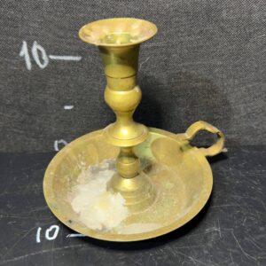 Підсвічник латунний високий