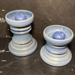 Підсвічник синьо-білий