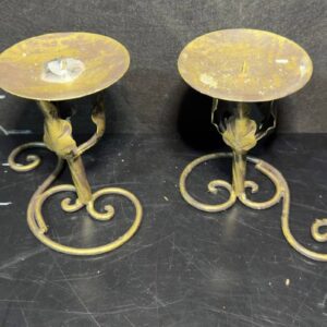 Підсвічник жовтий