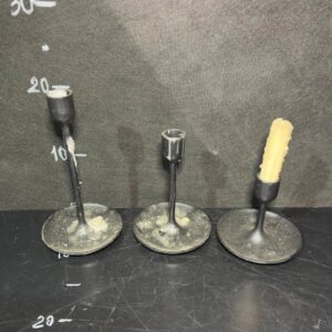 Підсвічник чорний мат