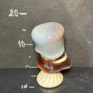 Підсвічник коричневий кераміка