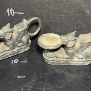 Підсвічник чорний грифон