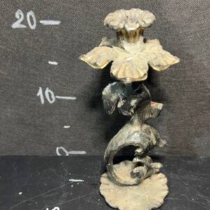 Підсвічник чорний латунь