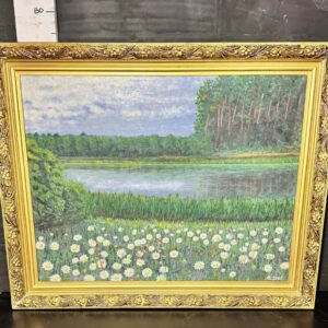 Картина "Пейзаж з ромашками"