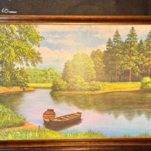 Картина "Лісне озеро"