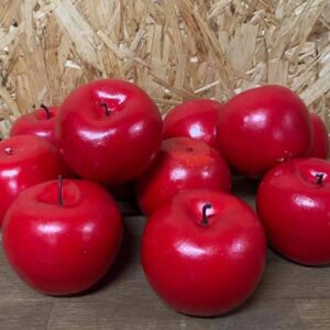 Яблуко червоне бутафорне