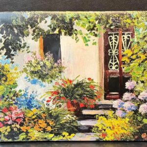 Картина "Будинок квітів"