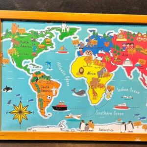 Картина "Карта світу"