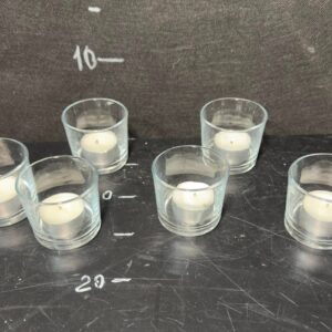 Підсвічник скло прозоре рюмка