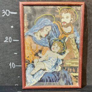 Картина вишивка " Святі"