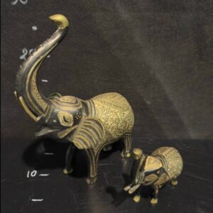 Статуетка Бронза "Слон і слоненя"