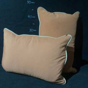 Подушка коричнева парна