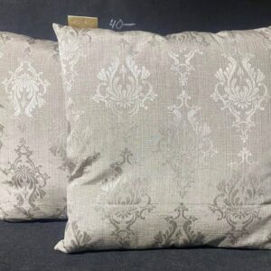 Подушка сіра парна