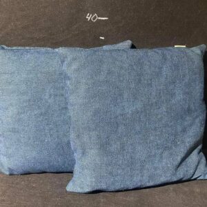 Подушка синя парна