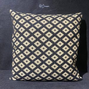 Подушка Чорна ромби