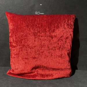Подушка червона з блиском