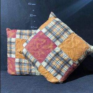 Подушка жовта еклектика