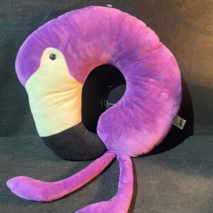 Подушка дорожня фламінго