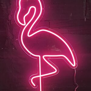 Неон вивіска "Фламінго"