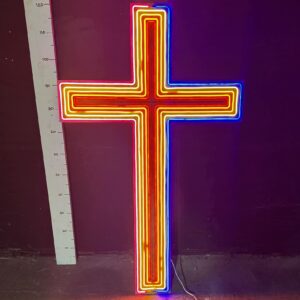 неон вивіска "Хрест"
