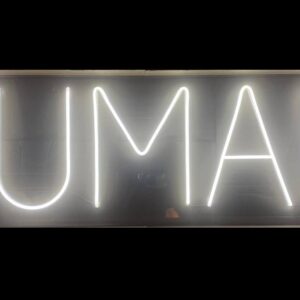 Неон вивіска "ТUMAN"