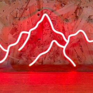 Неон вивіска "Гори"