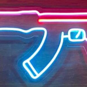 Неон вивіска автомат