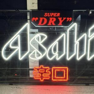 Неонова вивіска"Super Dry Asahi"